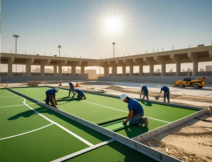 انشاء ملاعب الكويت 60990615 دليل شامل من التخطيط إلى التنفيذ