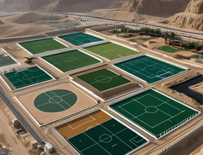 انشاء ملاعب رياضية صغيره صناعي60990615  دليل شامل لتحقيق مشروع رياضي بسيط وفعال