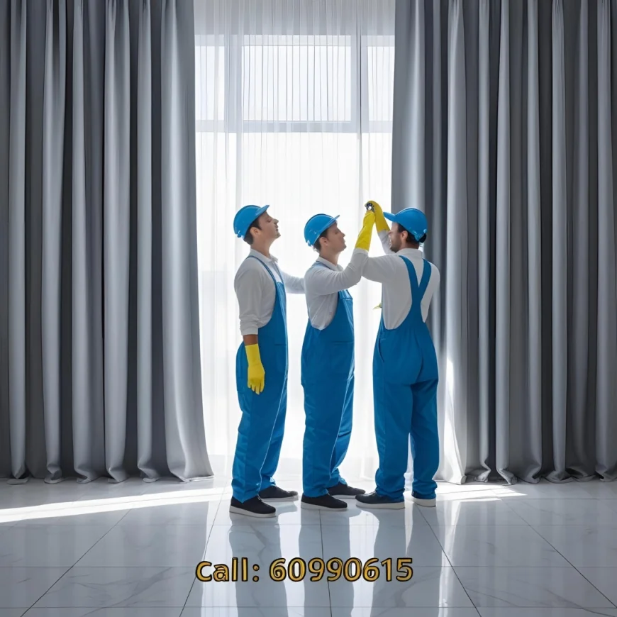 غسيل ستائر بالبخار بالكويت 60990615 اختيارك الافضل