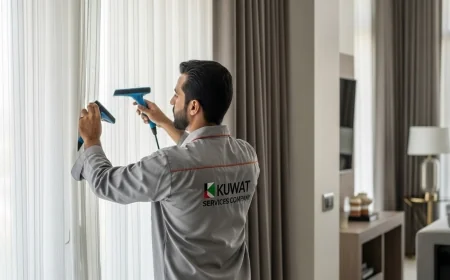 غسيل ستائر بالكويت بخبرة احترافية تضمن النظافة والأناقة