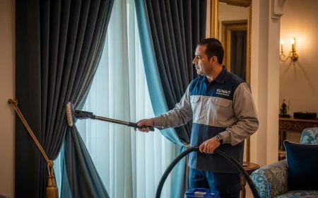 غسيل ستائر بالكويت بالسالمية