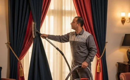 شركات غسيل ستائر بالكويت: شريكك المثالي للنظافة والفخامة