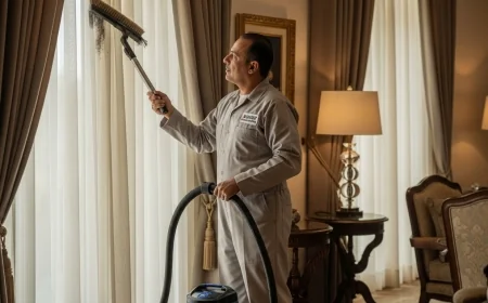 غسيل ستائر المنازل بالكويت: سر النظافة والراحة العائلية