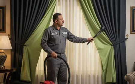 أفضل طرق غسيل الستائر بالكويت بين الغسيل الجاف والتنظيف بالبخار