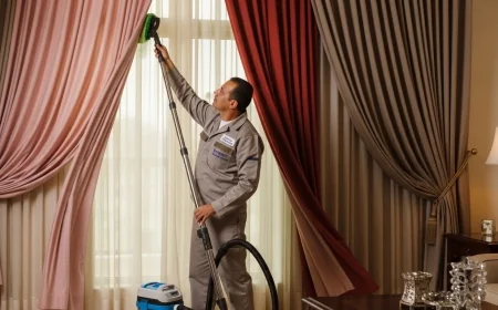 غسيل ستائر الفنادق بالكويت: رفاهية ونظافة في مكان واحد