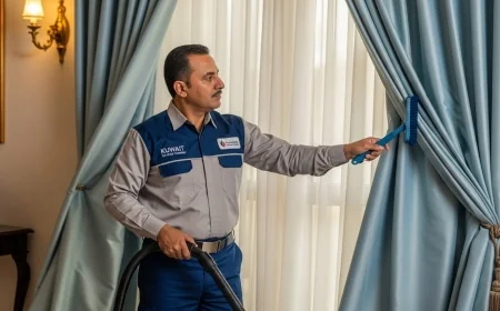 لماذا يعد غسيل الستائر بالكويت ضرورة للحفاظ على صحة العائلة؟