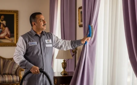 أفضل طرق غسيل ستائر بالكويت للحفاظ على الأناقة والنظافة