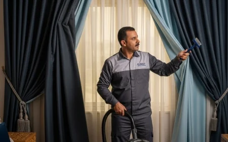 شركات غسيل ستائر بالكويت: خدمات متكاملة بأعلى معايير الجودة