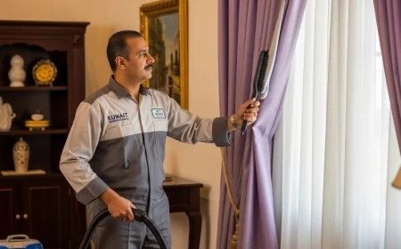 تنظيف ستائر بالكويت بخبرة عالية وجودة مضمونة