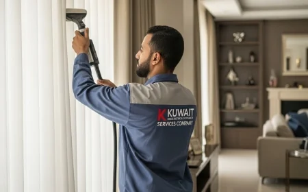 مصبغة غسيل ستائر بالكويت: الحل الأمثل للحفاظ على نظافة منزلك