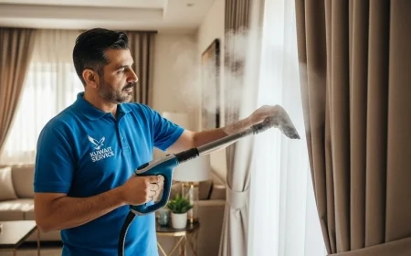 لماذا تعتبر مصبغة غسيل ستائر بالكويت الحل الأمثل لراحة منزلك؟