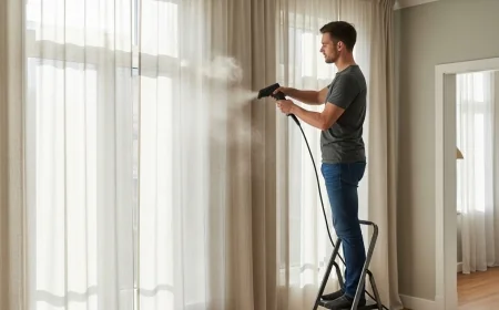 راحة البال تبدأ مع مصبغة غسيل ستائر بالكويت