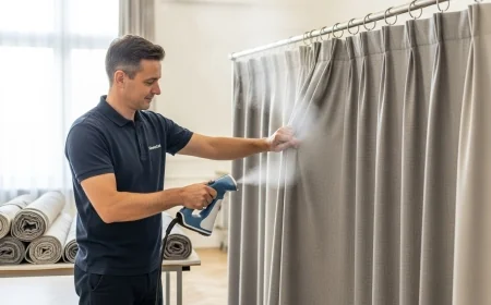 لماذا تختار مصبغة تنظيف ستائر بالكويت بدلاً من التنظيف المنزلي؟