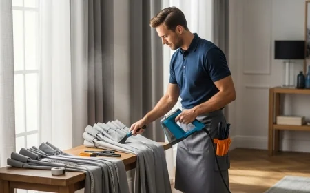 مصبغة تنظيف وغسيل ستائر بالكويت – خبرة تضمن لك راحة البال