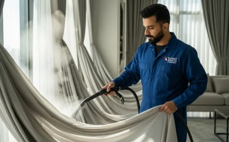 أفضل مصبغة لغسيل ستائر بالكويت: تكنولوجيا متطورة وخدمة متميزة