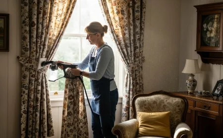 مصبغة غسيل وتنظيف ستائر بالكويت: لمسة احترافية تحافظ على جمال منزلك