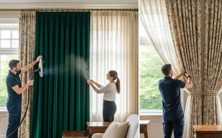 أفضل مصبغة تنظيف ستائر في الكويت: دليلك للعناية بالمنزل