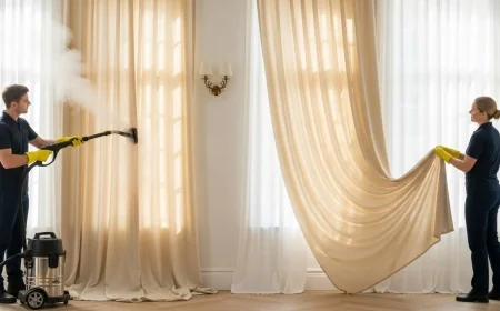 تنظيف الستائر بالكويت: طرق مبتكرة وخدمات احترافية