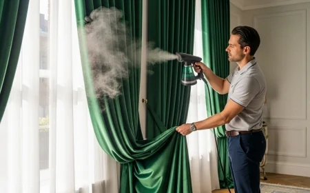 مصبغة غسيل ستائر بالكويت: جودة عالية وخدمة مميزة للحفاظ على أناقة منزلك