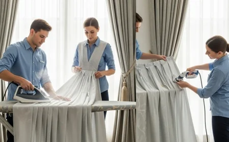 لماذا تختار مصبغة غسيل وتنظيف ستائر بالبخار بالكويت؟