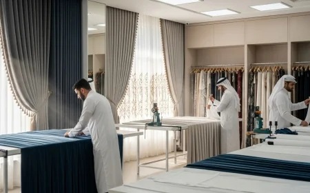 خدمات تفصيل جميع أنواع الستائر بالكويت: دليل شامل