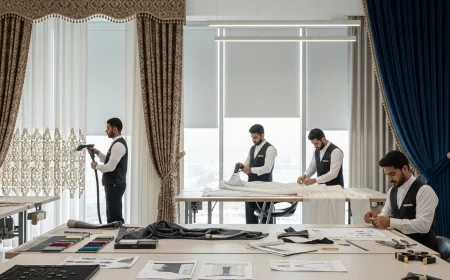 تفصيل الستائر بالكويت: الجمع بين الجودة والأناقة