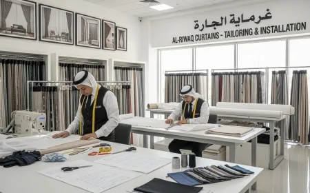 تفصيل ستائر غرف النوم بالكويت: لمسة أناقة وخصوصية