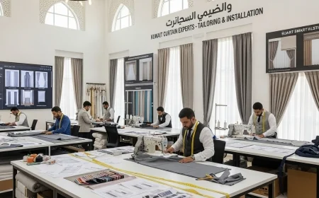 تفصيل ستائر الصالون بالكويت: فخامة وأناقة تتناسب مع كل المناسبات