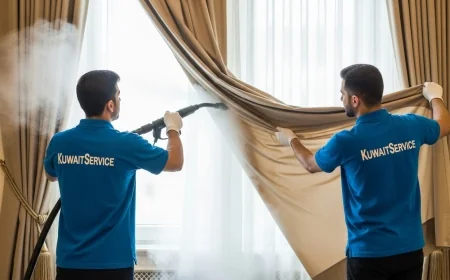 شركات غسيل ستائر بالكويت: خبرة واحترافية في خدمة العملاء