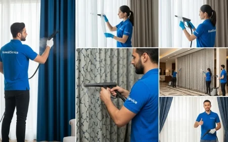 كيف تختار أفضل خدمة غسيل ستائر بالكويت؟