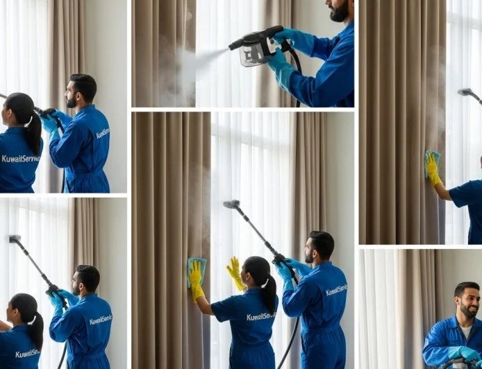 مصبغة تنظيف ستائر بالكويت: الحل الأمثل للمنازل والفنادق