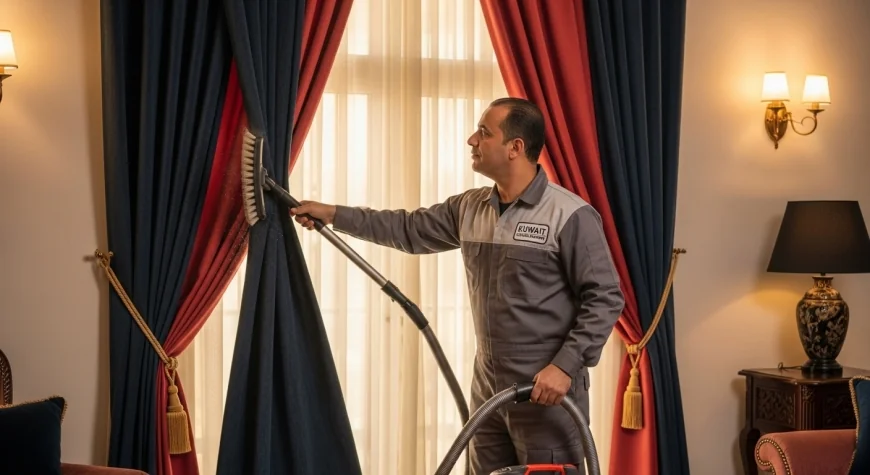شركات غسيل ستائر بالكويت: شريكك المثالي للنظافة والفخامة