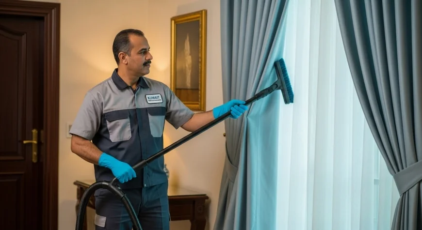 غسيل ستائر بالكويت بخدمات احترافية تحافظ على رونق بيتك