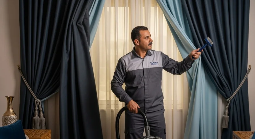 شركات غسيل ستائر بالكويت: خدمات متكاملة بأعلى معايير الجودة