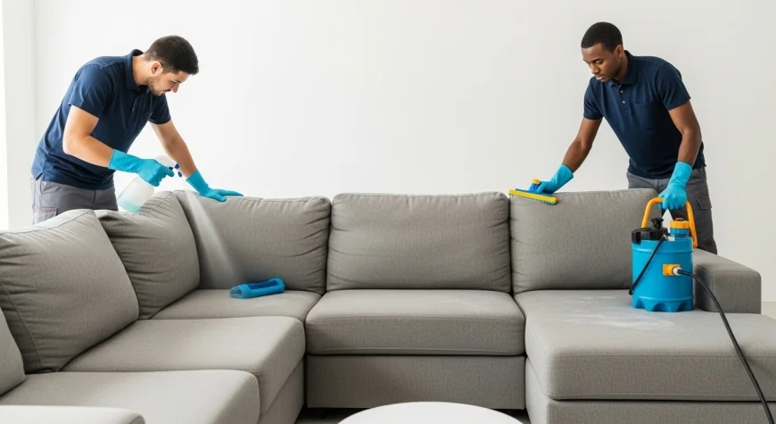 غسيل الكنب بالبخار في الكويت: تقنية فعّالة لإزالة الأوساخ وتعقيم الأقمشة