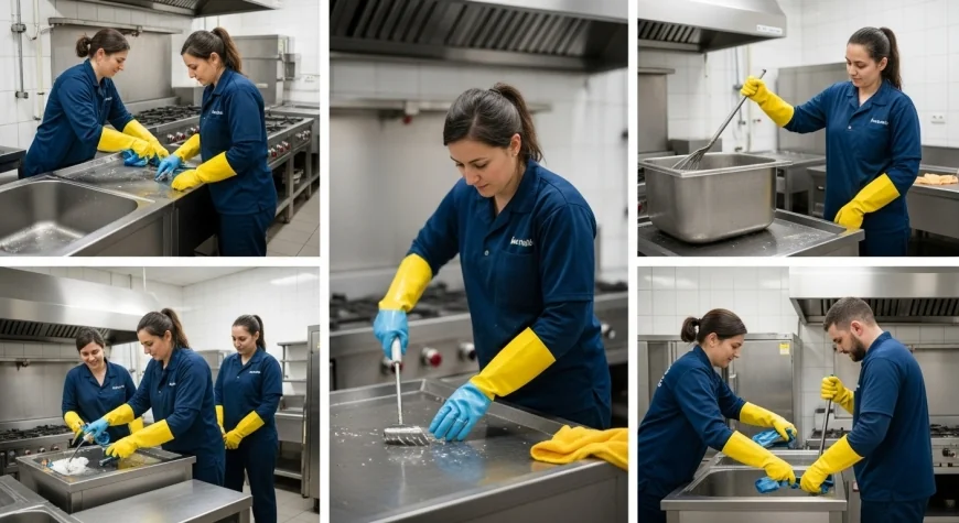 أفضل طرق تنظيف المطابخ بالكويت لإزالة الدهون والروائح العنيدة