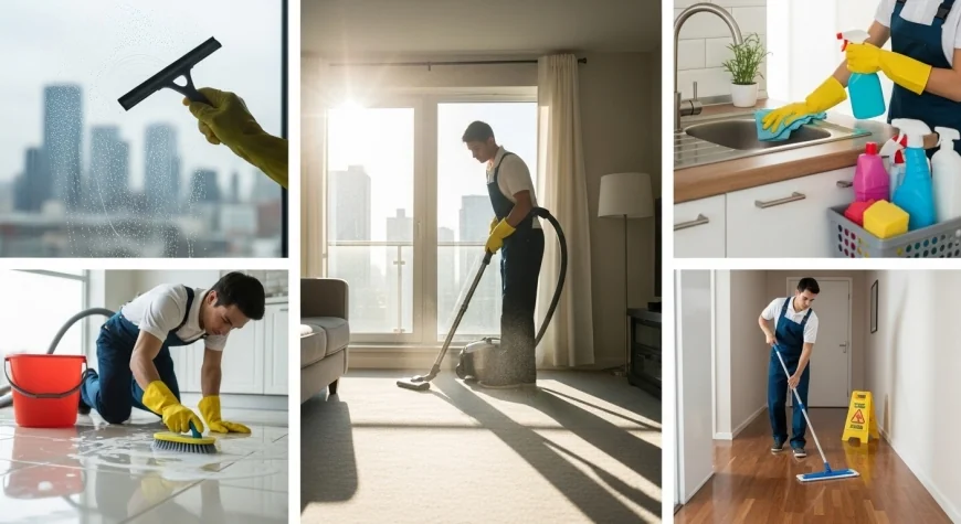 تنظيف شقق قبل الانتقال بالكويت: كيف تجهّز شقتك الجديدة لبدء حياة مريحة؟