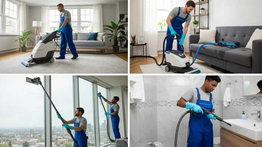 خطوات تنظيف المطبخ والحمامات بشكل احترافي في الكويت