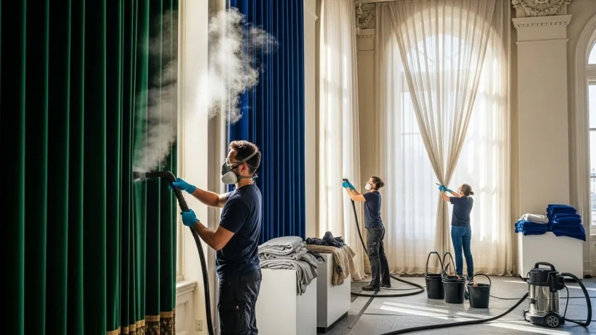 أهمية تنظيف ستائر بالكويت للحفاظ على صحة الأطفال وكبار السن