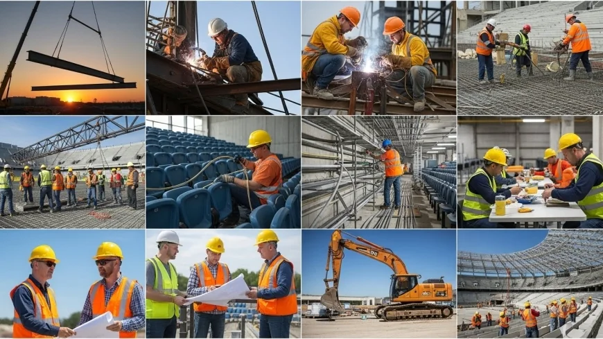 تصميم ملاعب متعددة الاستخدامات بالكويت