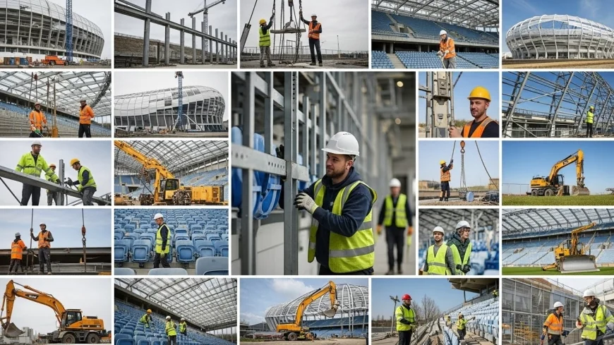 شركات إنشاء ملاعب بالكويت ودورها في تطوير البنية الرياضية