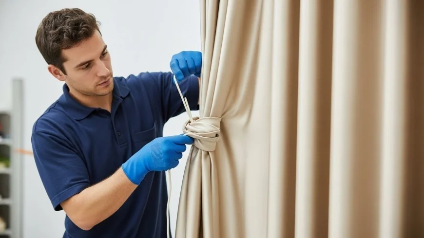 تنظيف ستائر المجالس بالكويت: أناقة المكان تعكس كرم الضيافة