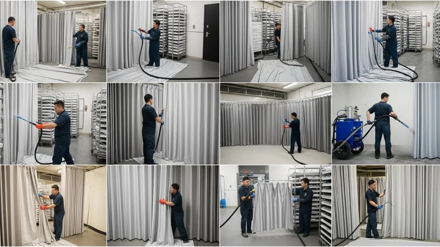 تنظيف ستائر الشقق بالكويت: حل عملي للمساحات الصغيرة